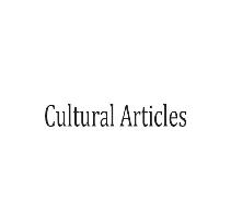 CULTURAL ARTICLES